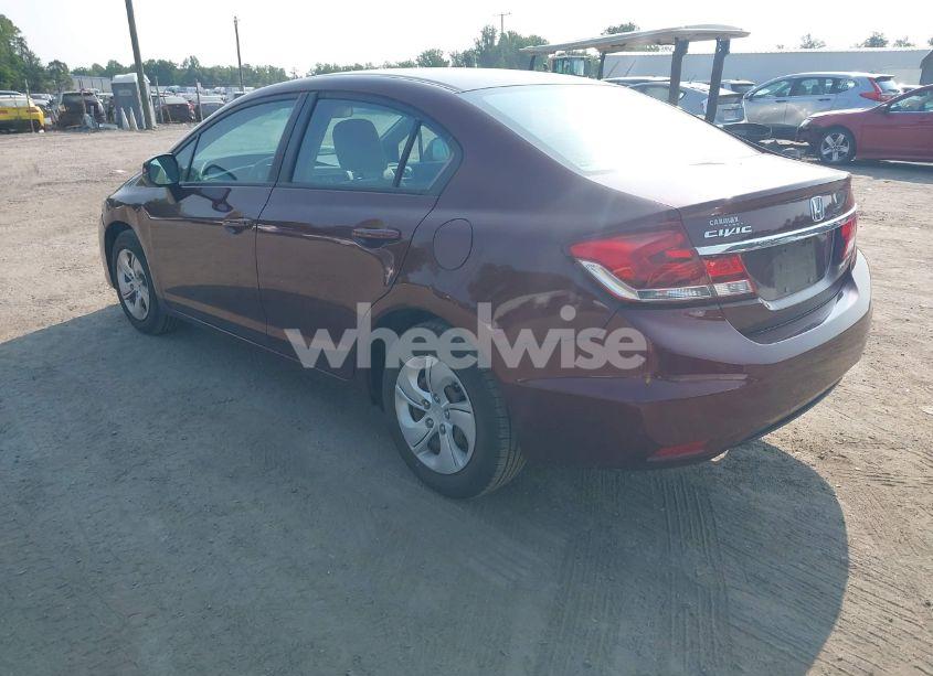 Photo 3 of 2013 Honda Civic LX (VIN 19XFB2F51DE263355)