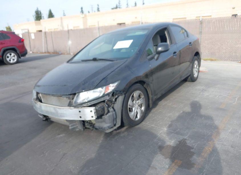 Photo 2 of 2013 Honda Civic LX (VIN 19XFB2F51DE267812)