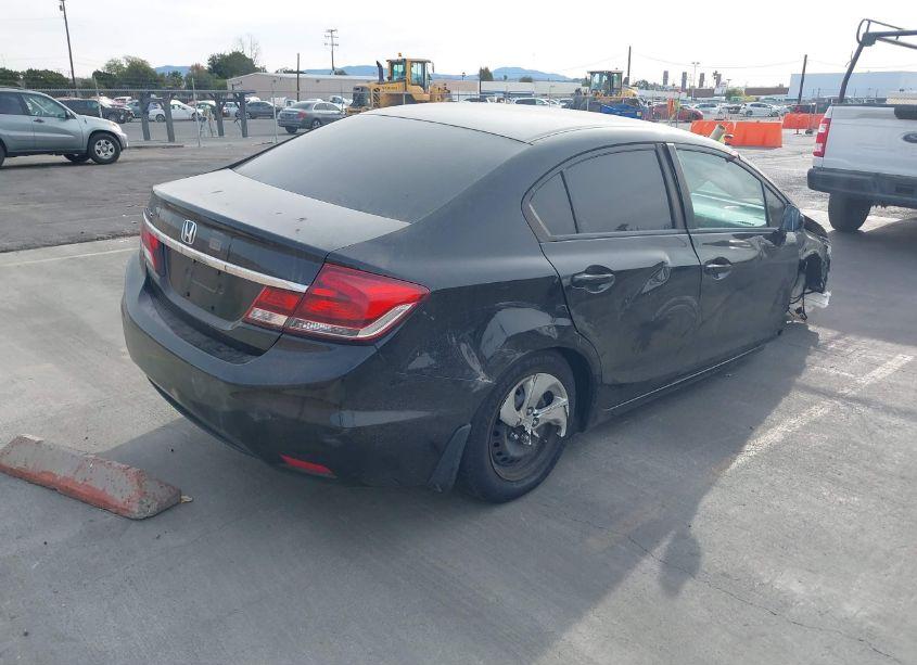 Photo 4 of 2013 Honda Civic LX (VIN 19XFB2F51DE267812)