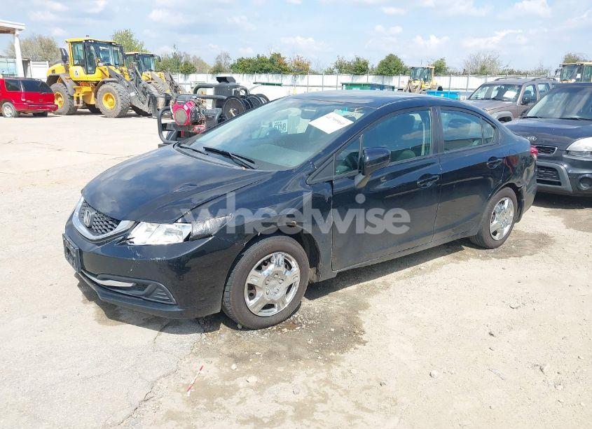 Photo 2 of 2014 Honda Civic LX (VIN 19XFB2F51EE003426)