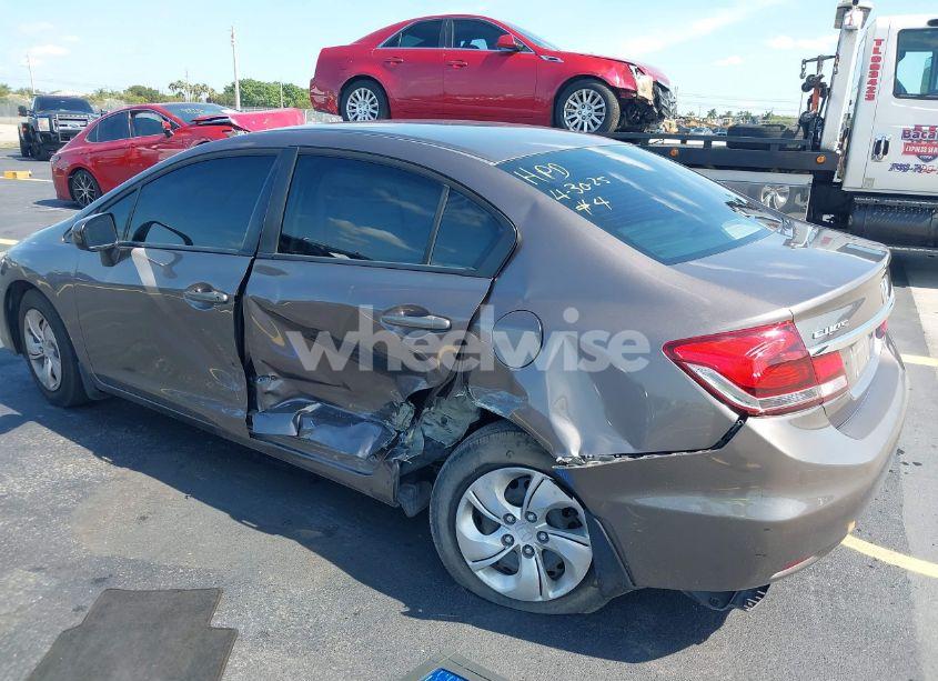 Photo 3 of 2014 Honda Civic LX (VIN 19XFB2F51EE013227)