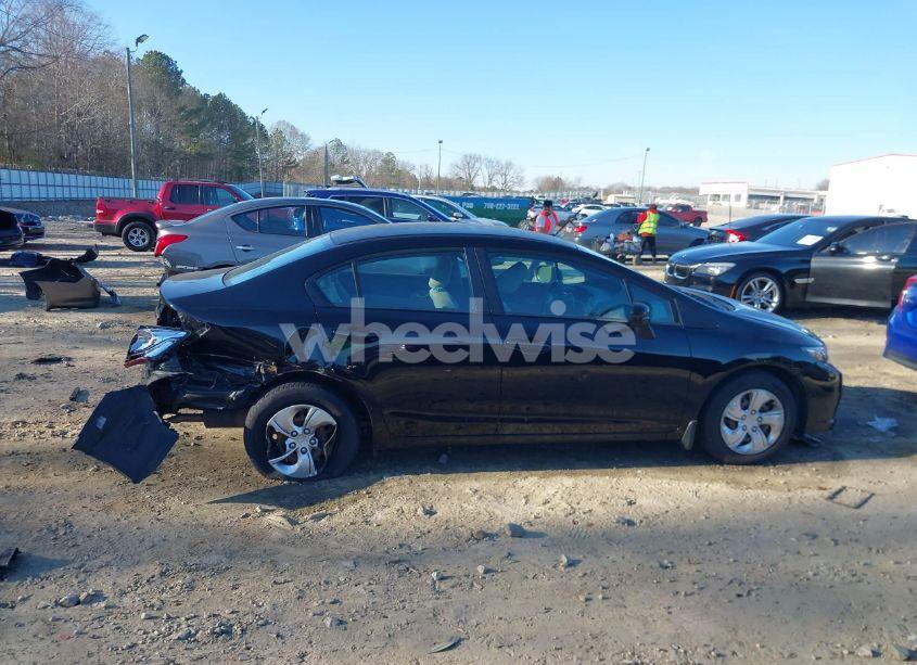 Photo 13 of 2014 Honda Civic LX (VIN 19XFB2F51EE029198)