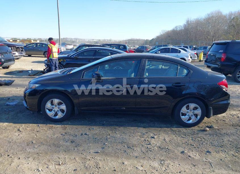 Photo 14 of 2014 Honda Civic LX (VIN 19XFB2F51EE029198)