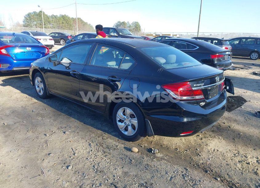 Photo 3 of 2014 Honda Civic LX (VIN 19XFB2F51EE029198)