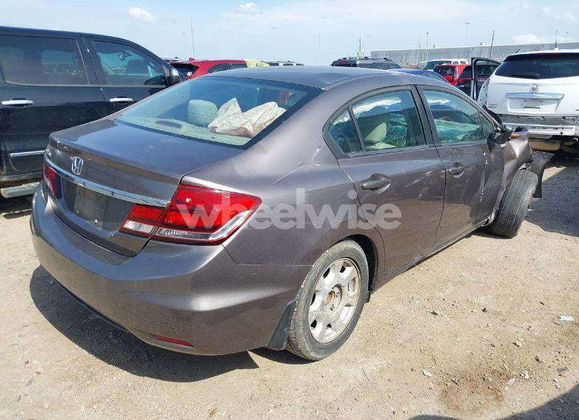 Photo 4 of 2014 Honda Civic LX (VIN 19XFB2F51EE040881)