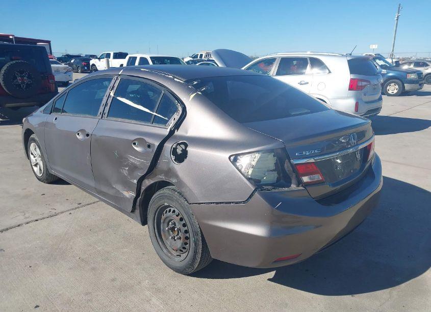 Photo 3 of 2014 Honda Civic LX (VIN 19XFB2F51EE068776)