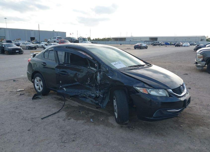 2014 Honda Civic LX (VIN 19XFB2F51EE069345) main photo