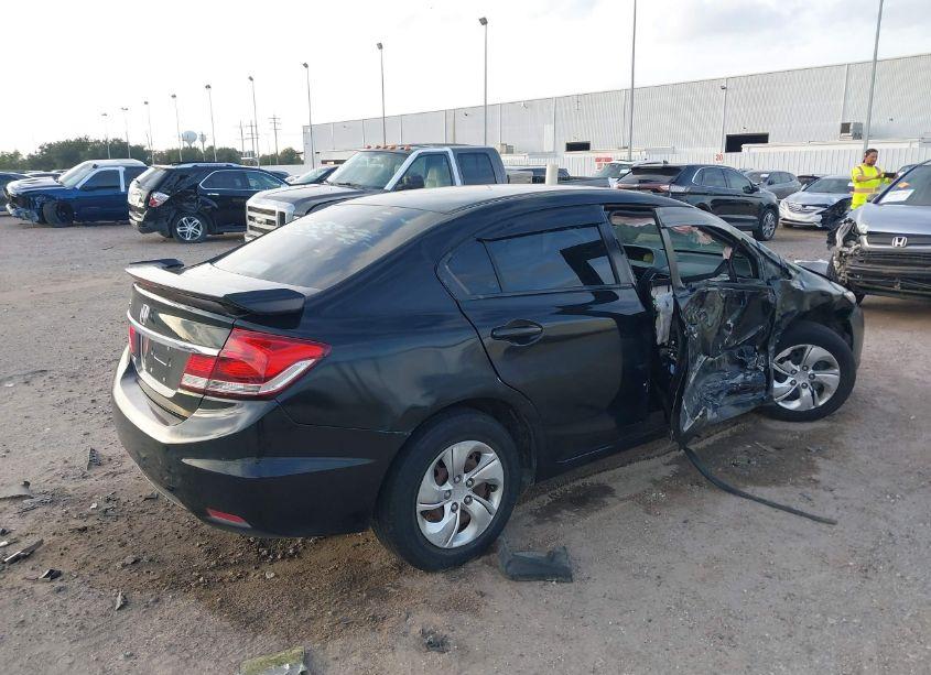 Photo 4 of 2014 Honda Civic LX (VIN 19XFB2F51EE069345)