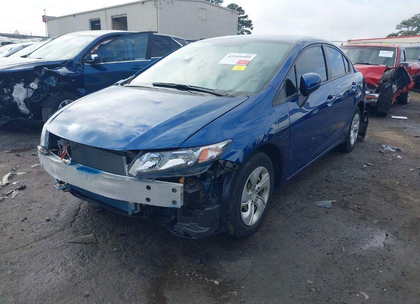 Photo 2 of 2014 Honda Civic LX (VIN 19XFB2F51EE084878)