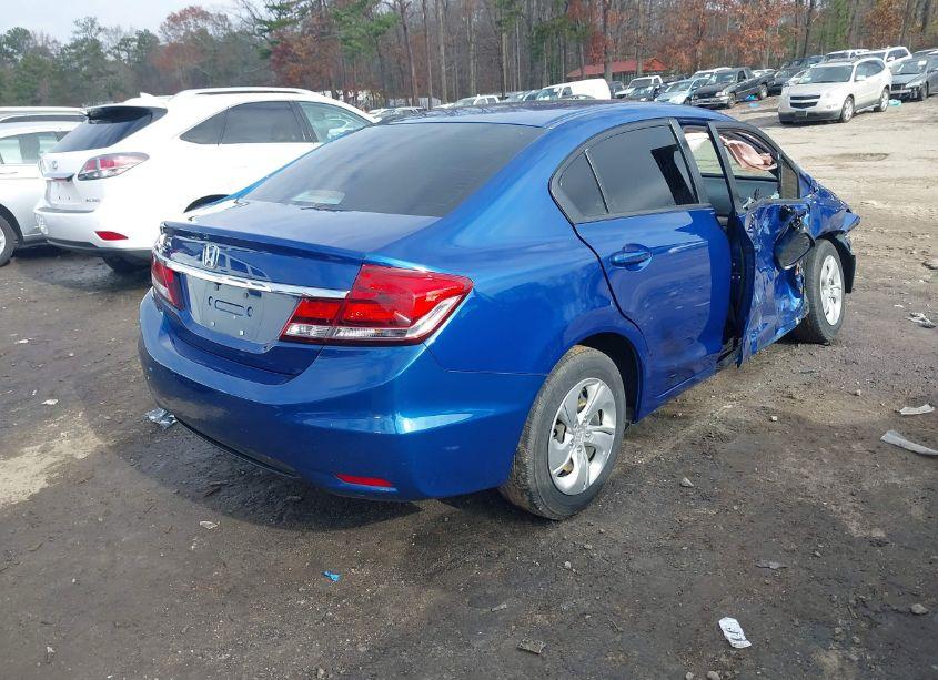 Photo 4 of 2014 Honda Civic LX (VIN 19XFB2F51EE084878)