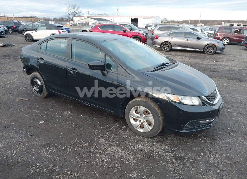 2014 Honda Civic LX (VIN 19XFB2F51EE235587) main photo