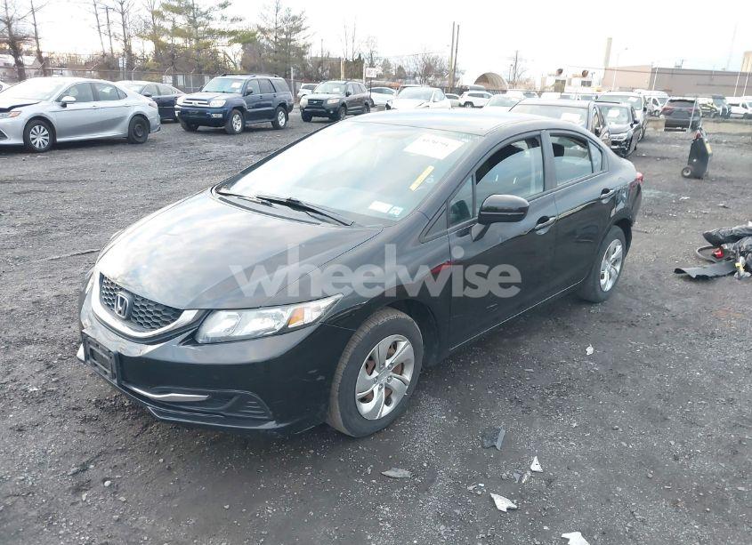 Photo 2 of 2014 Honda Civic LX (VIN 19XFB2F51EE235587)