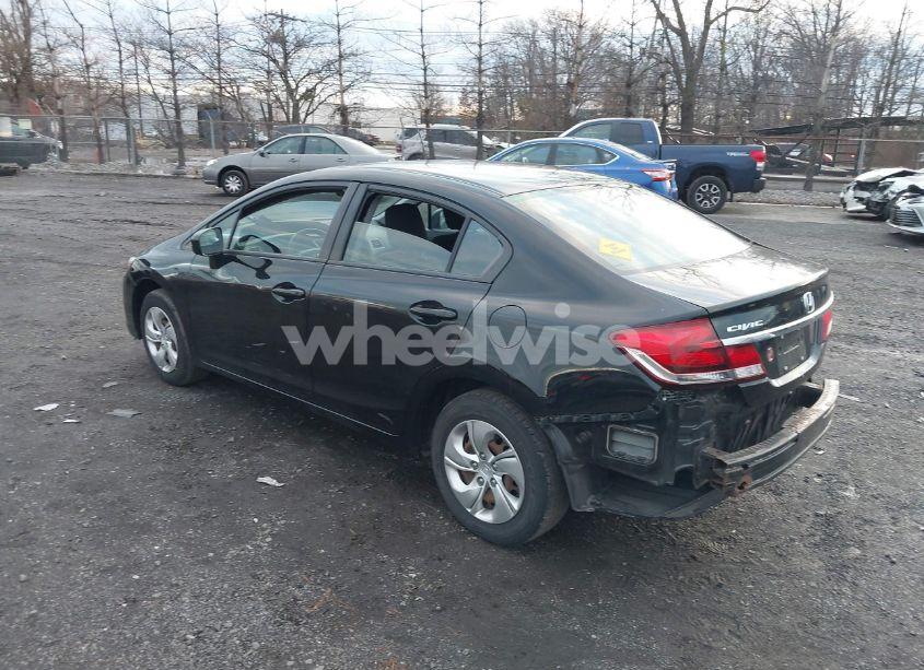 Photo 3 of 2014 Honda Civic LX (VIN 19XFB2F51EE235587)