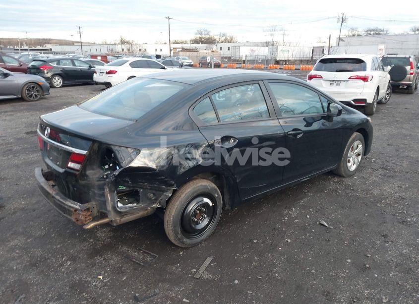 Photo 4 of 2014 Honda Civic LX (VIN 19XFB2F51EE235587)