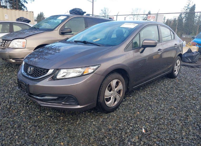 Photo 2 of 2014 Honda Civic LX (VIN 19XFB2F51EE235993)