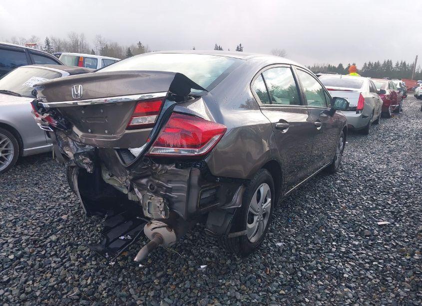 Photo 4 of 2014 Honda Civic LX (VIN 19XFB2F51EE235993)