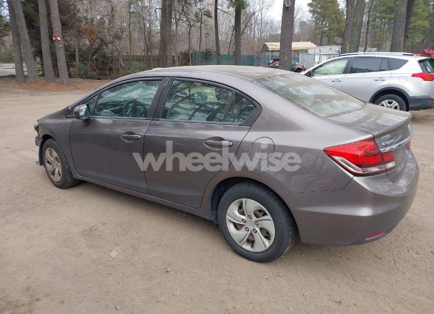 Photo 3 of 2014 Honda Civic LX (VIN 19XFB2F51EE248632)