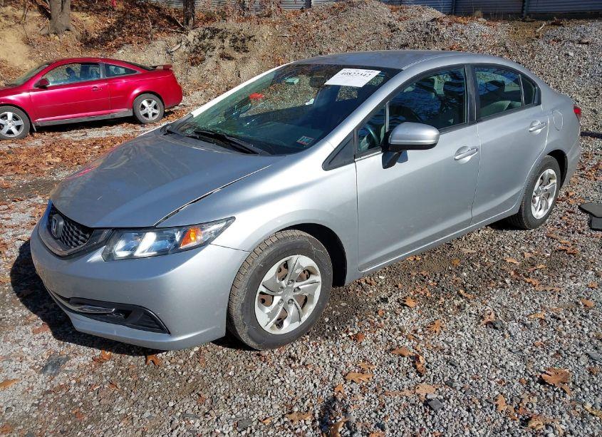 Photo 2 of 2014 Honda Civic LX (VIN 19XFB2F51EE263504)