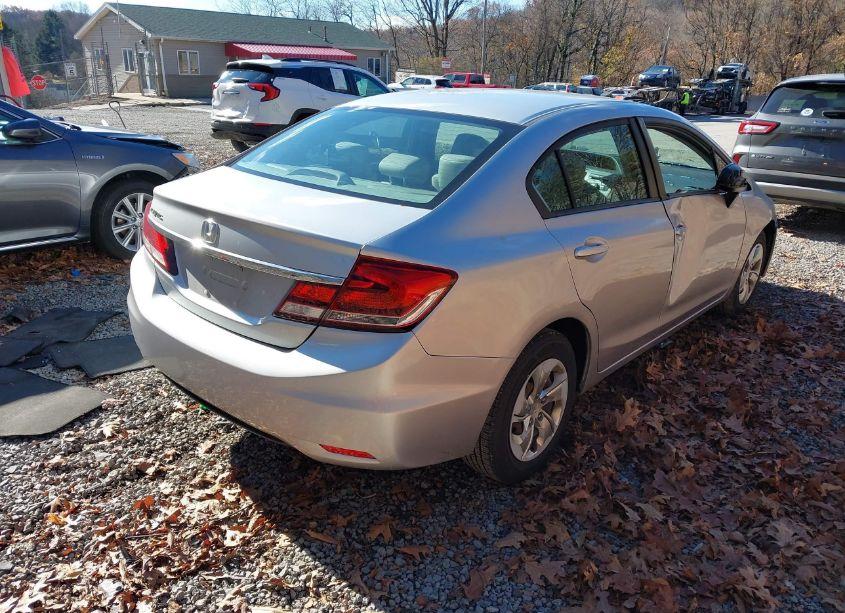 Photo 4 of 2014 Honda Civic LX (VIN 19XFB2F51EE263504)