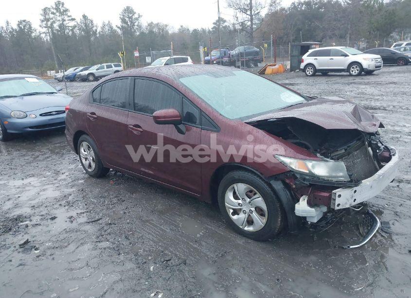 2015 Honda Civic LX (VIN 19XFB2F51FE024262) main photo