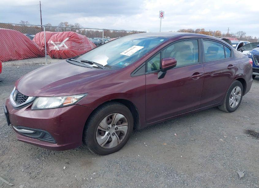Photo 2 of 2015 Honda Civic LX (VIN 19XFB2F51FE070349)