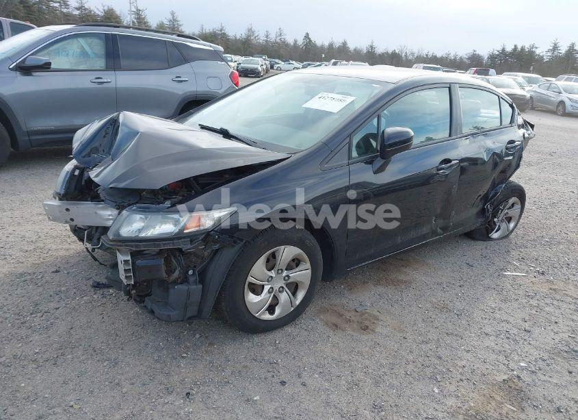 Photo 2 of 2015 Honda Civic LX (VIN 19XFB2F51FE200890)