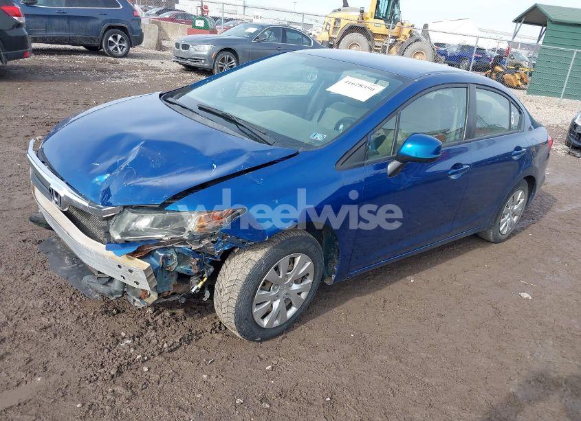 Photo 2 of 2012 Honda Civic LX (VIN 19XFB2F52CE002329)