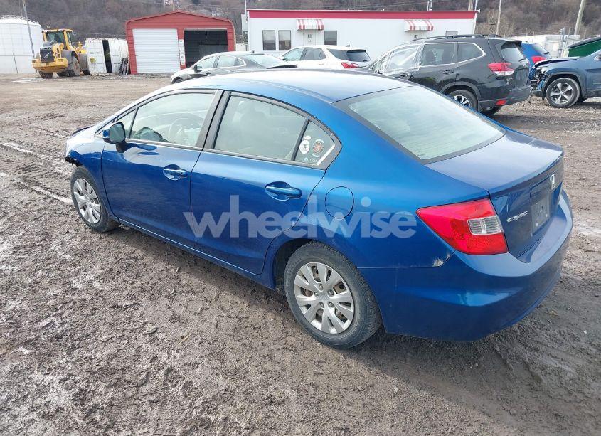 Photo 3 of 2012 Honda Civic LX (VIN 19XFB2F52CE002329)