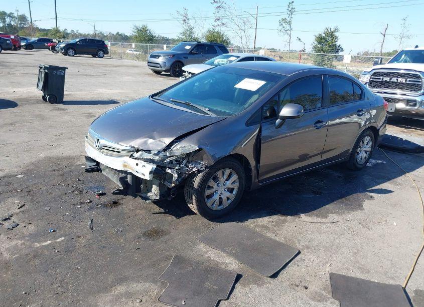 Photo 2 of 2012 Honda Civic LX (VIN 19XFB2F52CE017297)