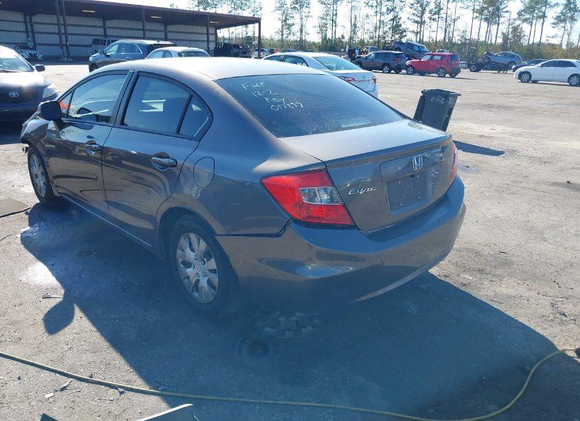 Photo 3 of 2012 Honda Civic LX (VIN 19XFB2F52CE017297)