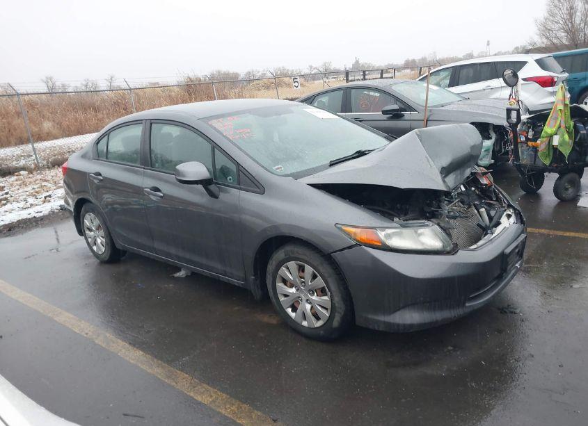 2012 Honda Civic SDN LX (VIN 19XFB2F52CE017428) main photo