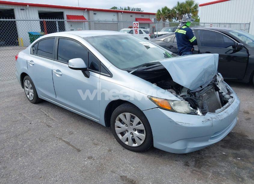 2012 Honda Civic SDN LX (VIN 19XFB2F52CE018966) main photo