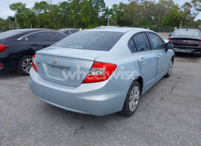 Photo 12 of 2012 Honda Civic SDN LX (VIN 19XFB2F52CE018966)