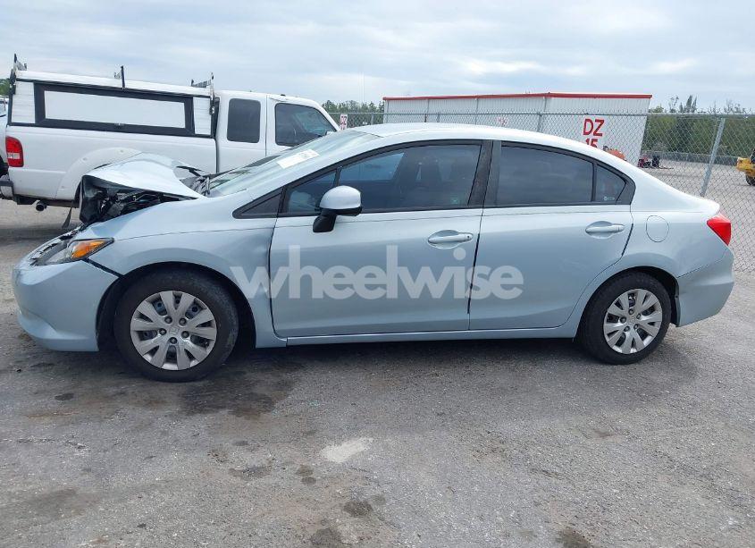 Photo 15 of 2012 Honda Civic SDN LX (VIN 19XFB2F52CE018966)