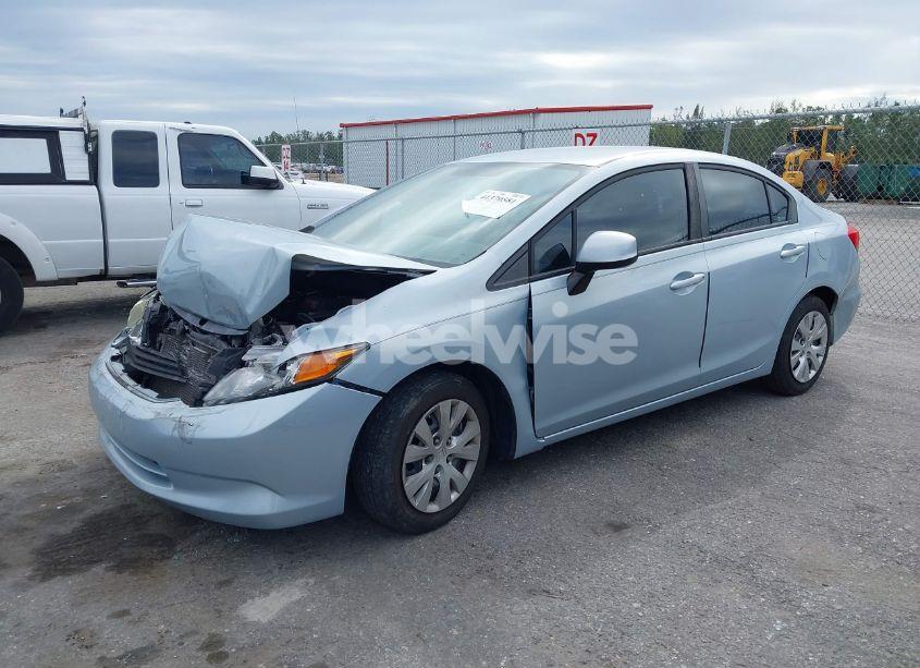 Photo 2 of 2012 Honda Civic SDN LX (VIN 19XFB2F52CE018966)