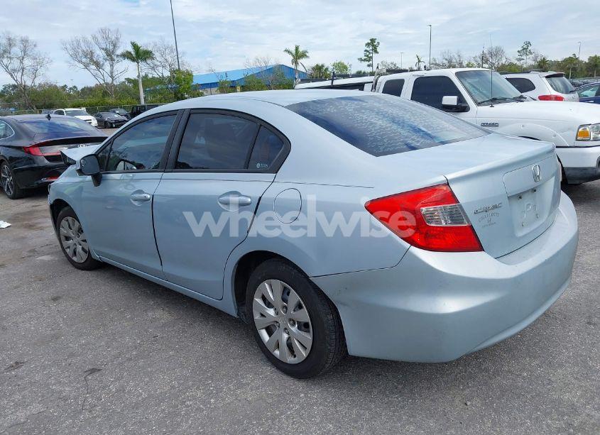 Photo 3 of 2012 Honda Civic SDN LX (VIN 19XFB2F52CE018966)