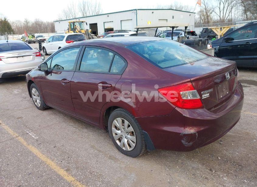 Photo 3 of 2012 Honda Civic LX (VIN 19XFB2F52CE022581)