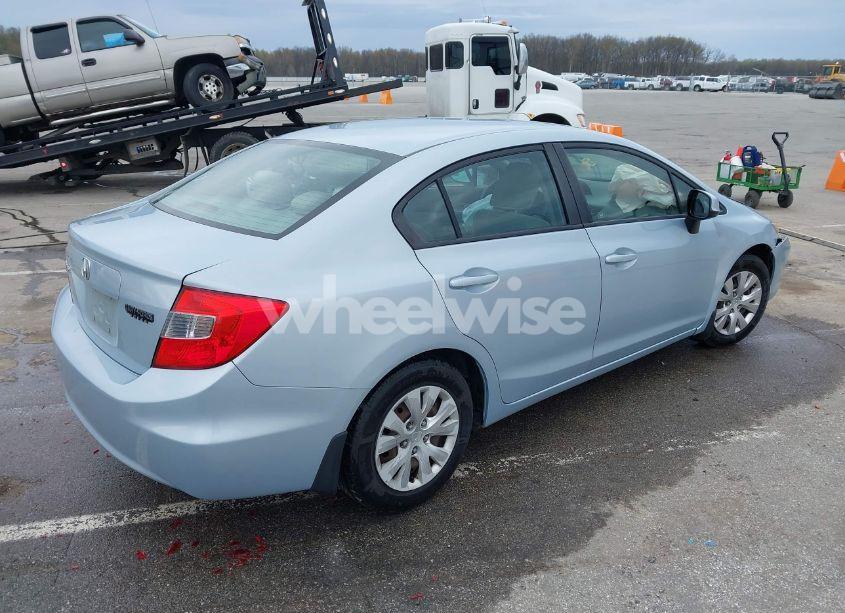 Photo 4 of 2012 Honda Civic LX (VIN 19XFB2F52CE025805)
