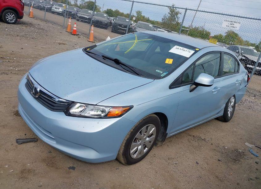 Photo 2 of 2012 Honda Civic LX (VIN 19XFB2F52CE028591)