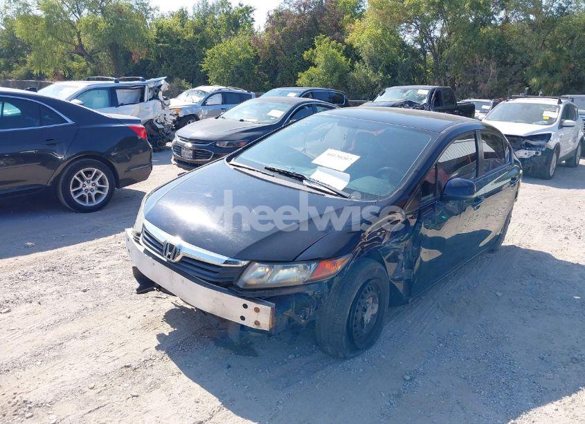 Photo 2 of 2012 Honda Civic LX (VIN 19XFB2F52CE051739)