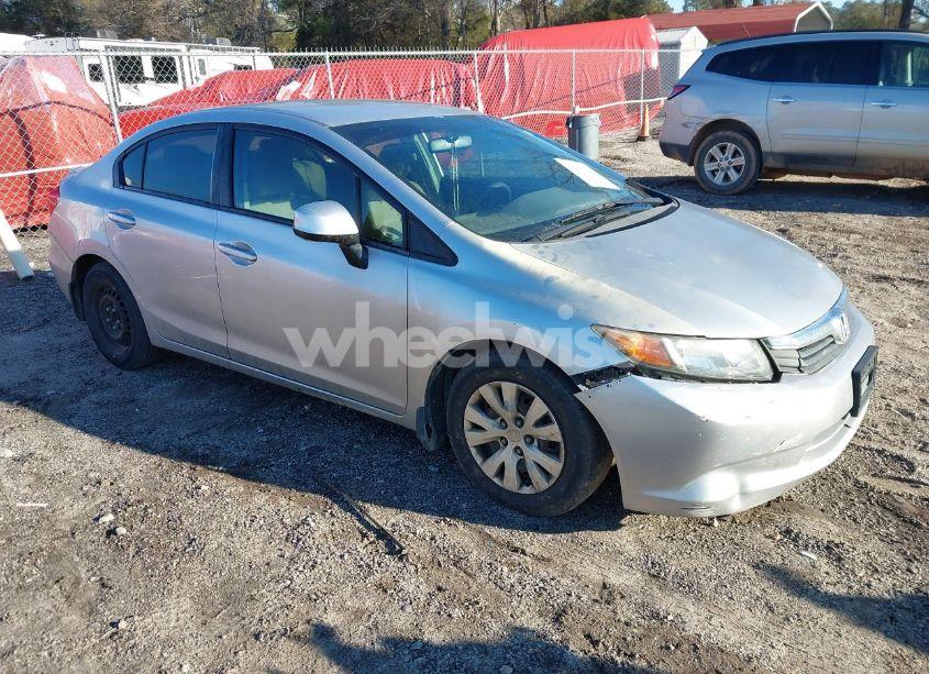 2012 Honda Civic SDN LX (VIN 19XFB2F52CE052762) main photo