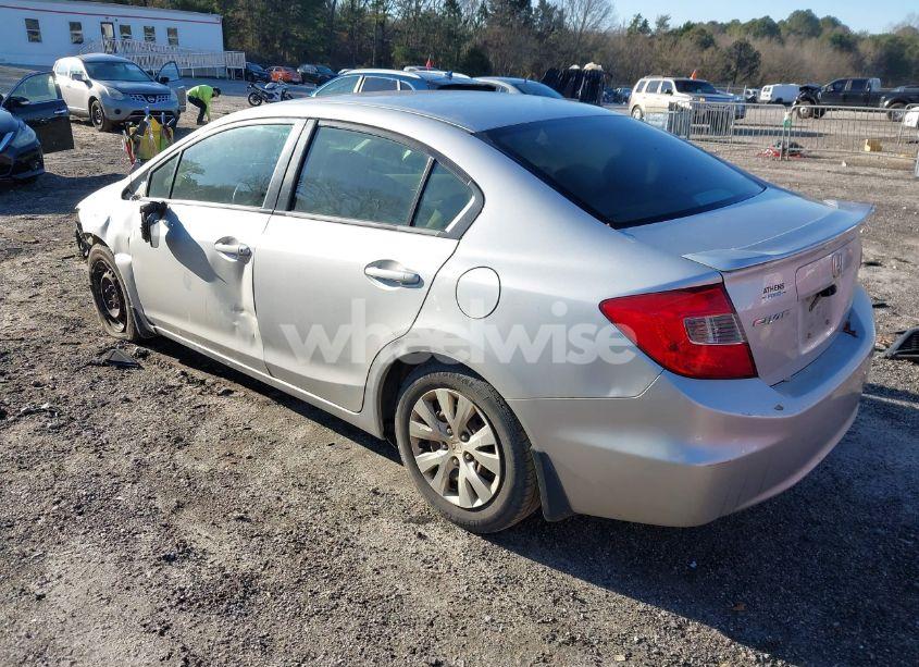 Photo 3 of 2012 Honda Civic SDN LX (VIN 19XFB2F52CE052762)