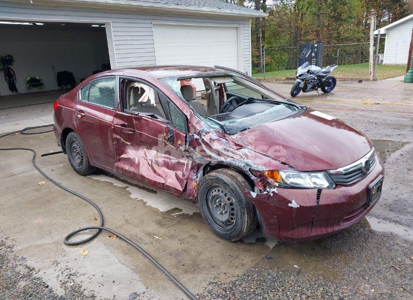 2012 Honda Civic LX (VIN 19XFB2F52CE072784) main photo