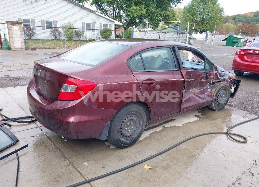 Photo 4 of 2012 Honda Civic LX (VIN 19XFB2F52CE072784)