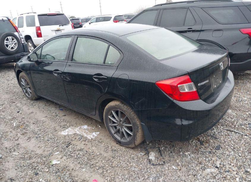 Photo 3 of 2012 Honda Civic SDN LX (VIN 19XFB2F52CE097832)