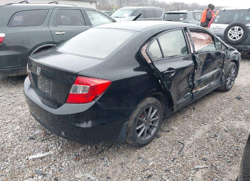 Photo 4 of 2012 Honda Civic SDN LX (VIN 19XFB2F52CE097832)