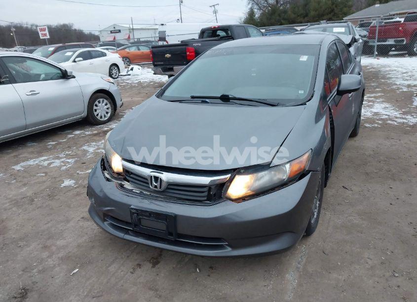 Photo 2 of 2012 Honda Civic SDN LX (VIN 19XFB2F52CE098382)