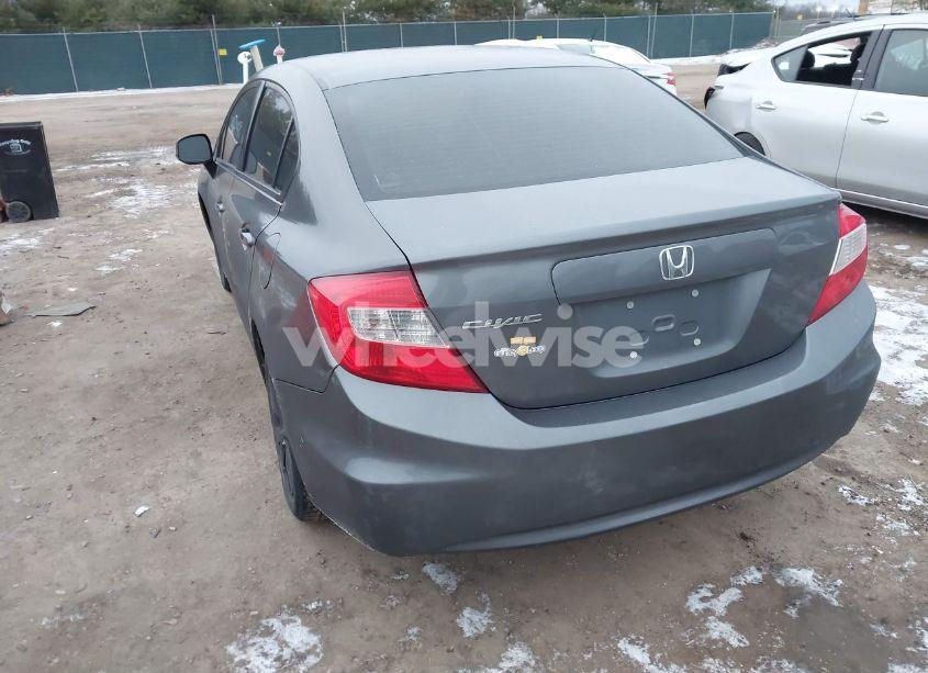 Photo 3 of 2012 Honda Civic SDN LX (VIN 19XFB2F52CE098382)