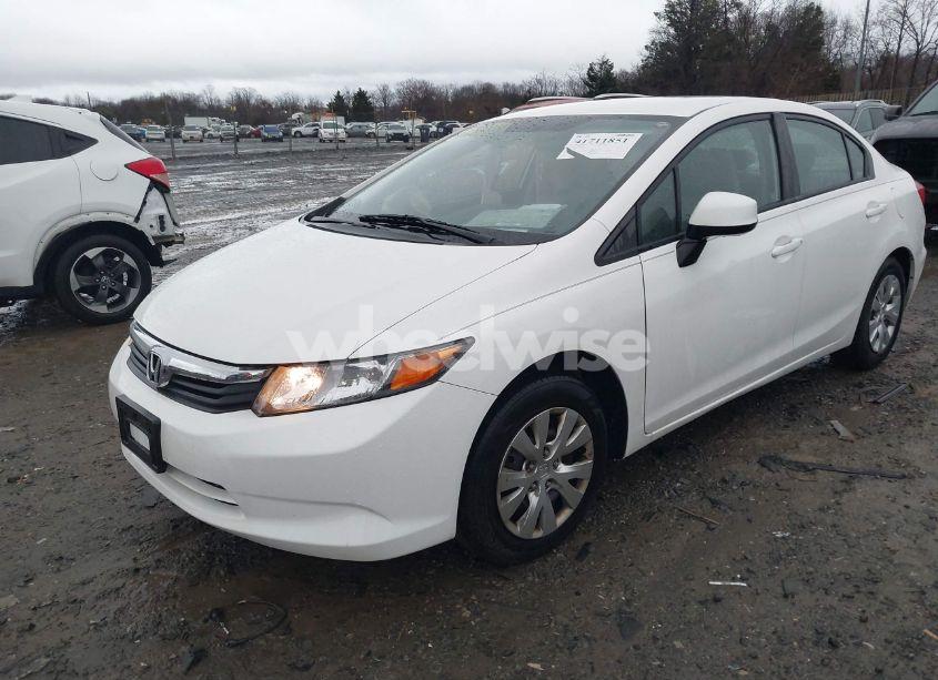 Photo 2 of 2012 Honda Civic LX (VIN 19XFB2F52CE312948)