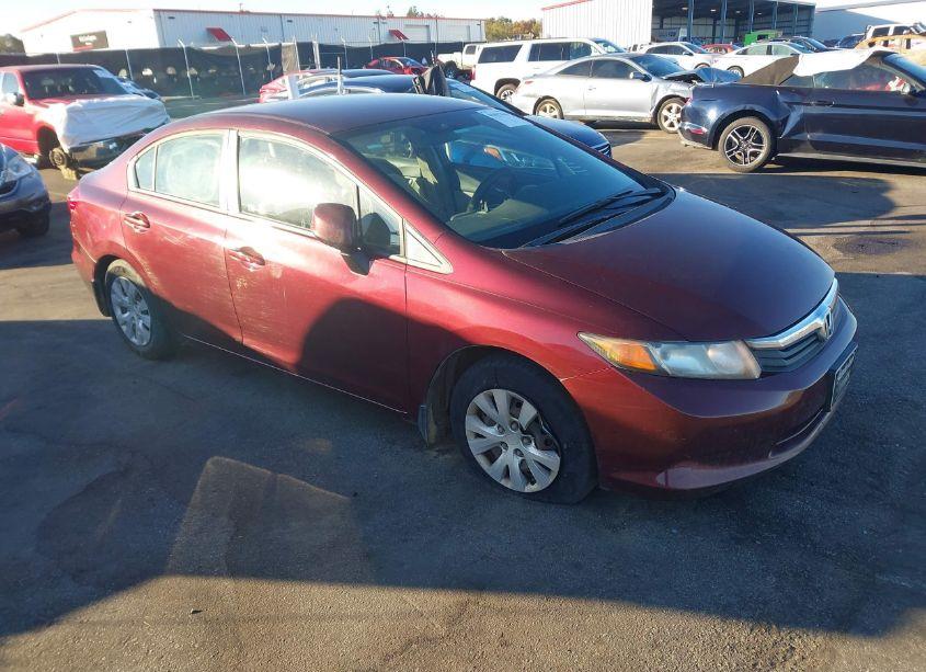 2012 Honda Civic LX (VIN 19XFB2F52CE323707) main photo